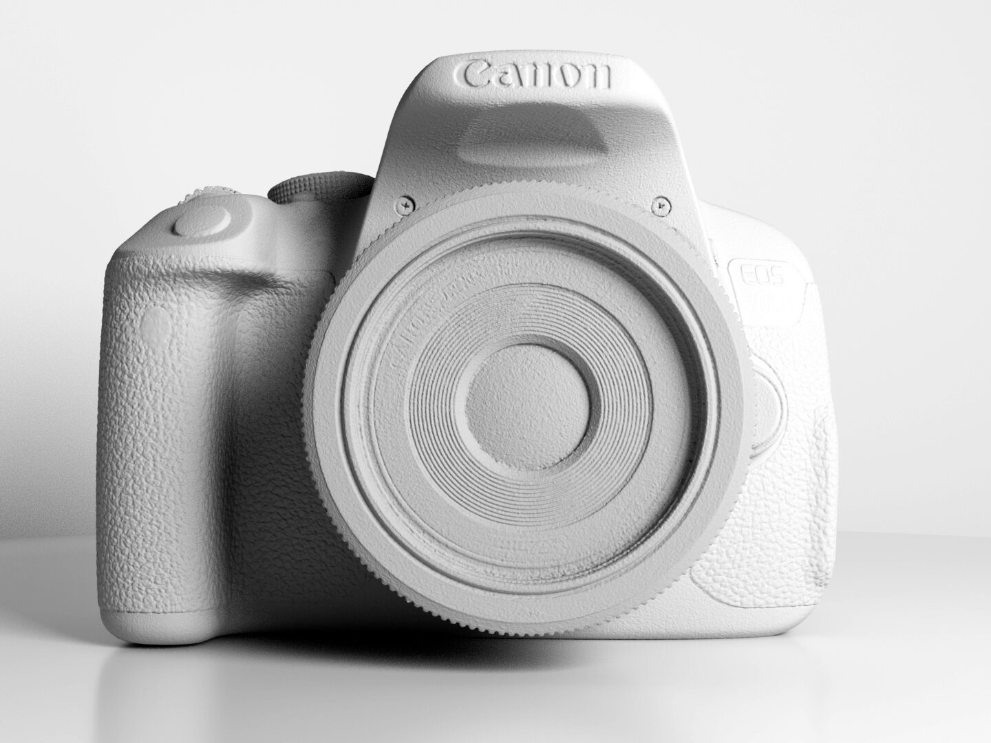 Arnold render of 3D Scanned Canon DSLR Camera